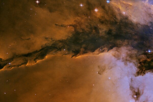 The starry universe the foggy way