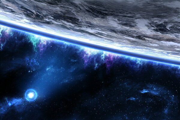 A fascinating view from the mysterious cosmos