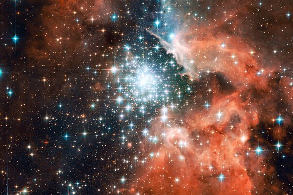 Des millions d étoiles dans les nébuleuses galactiques