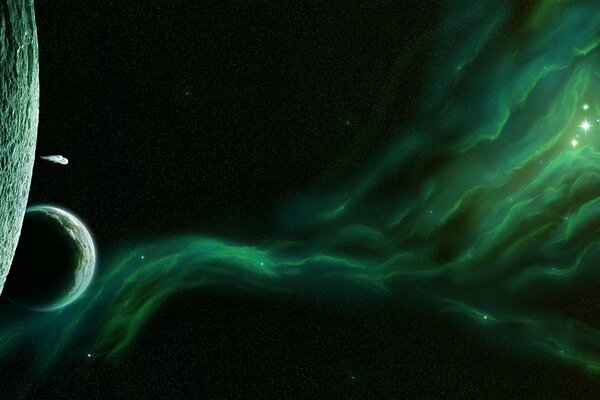 Ursprung und Entwicklung einer neuen Galaxie