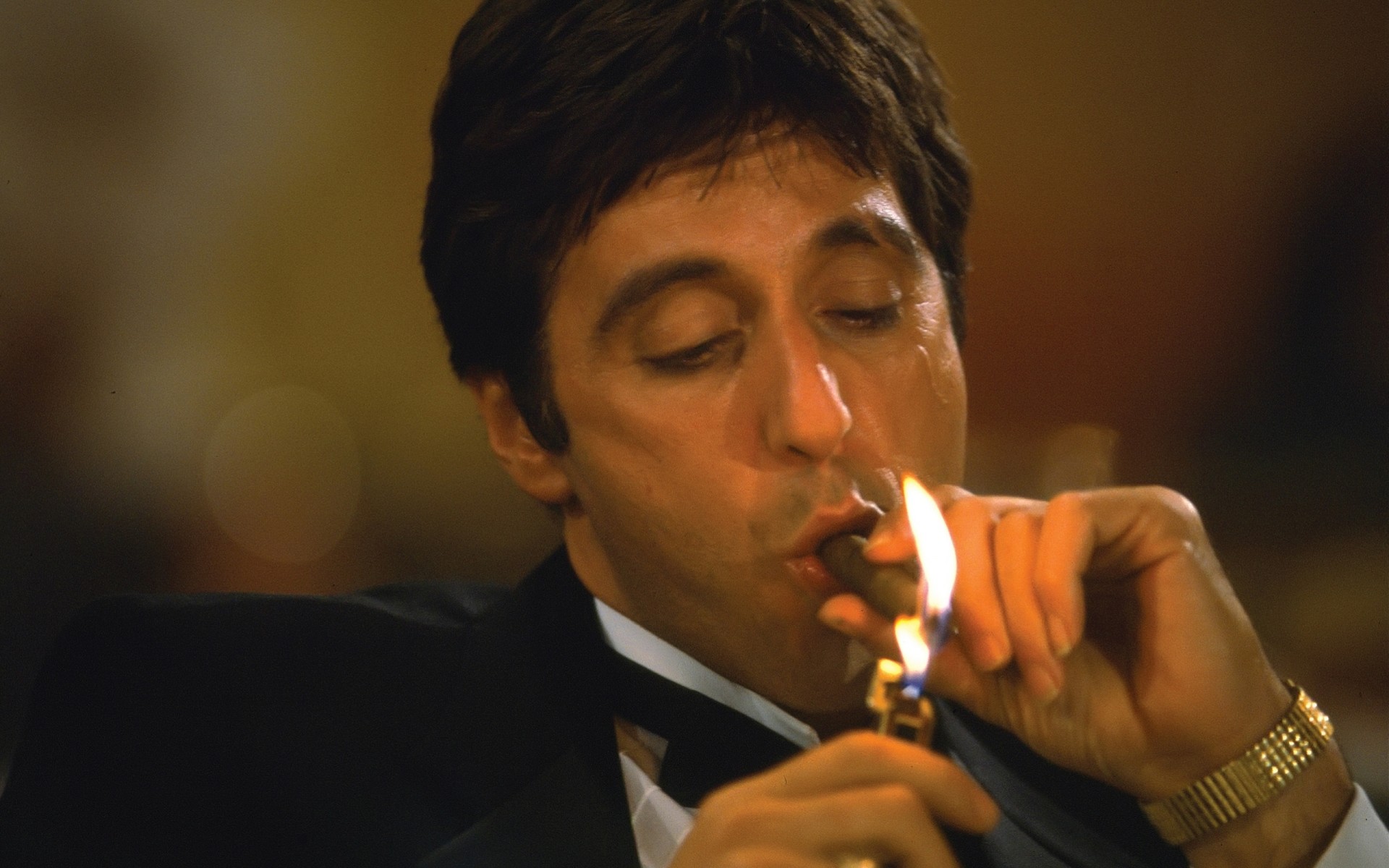 al pacino la cara con una cicatriz