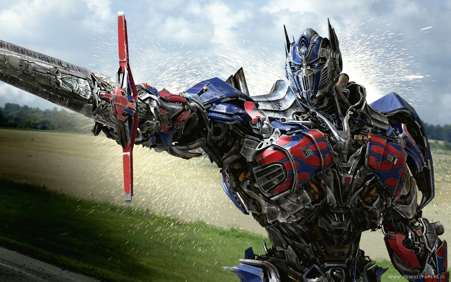 armas optimus prime robots fantasía era de exterminio transformadores