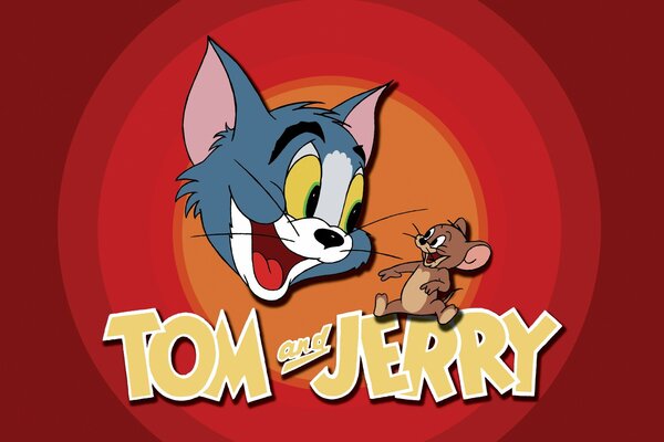 Économiseur d écran de bande dessinée Tom et Jerry