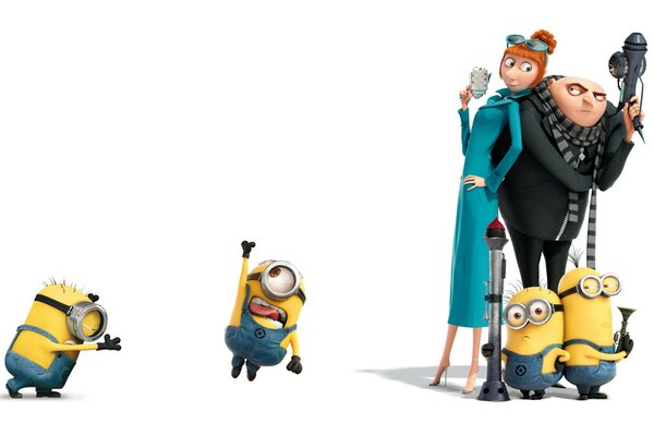 Despicable me three. Gru s Minions