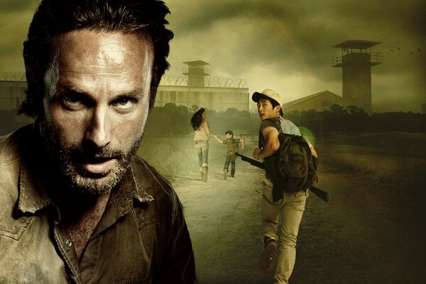 Andrew Lincoln und die wandelnden Toten