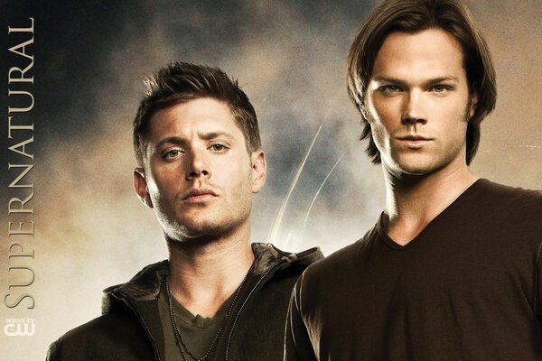 Photos of actors from the Supernatural series