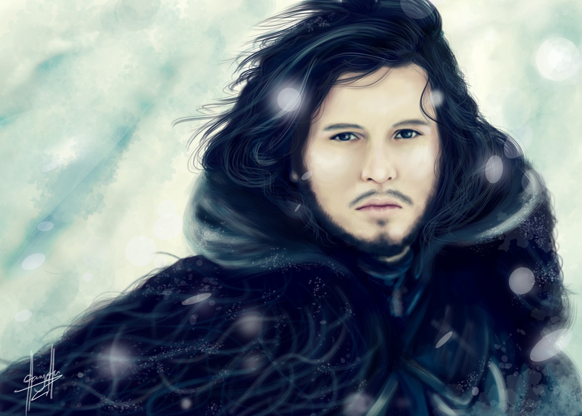 jon snow mały człowiek śnieg gra o tron pieśń lodu i ognia