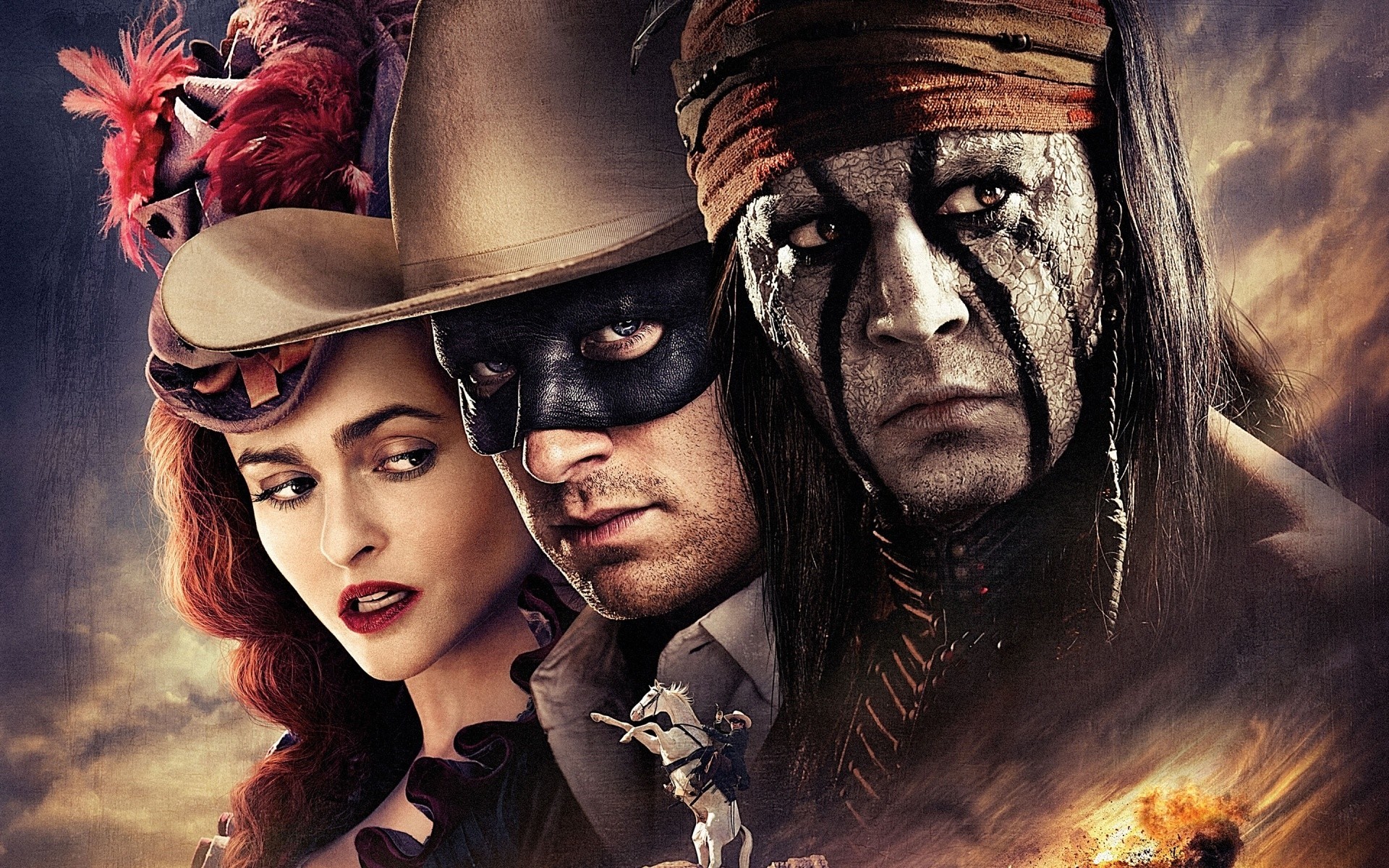 aventure actrices lone ranger armie hammer helena bonham carter johnny depp acteurs western