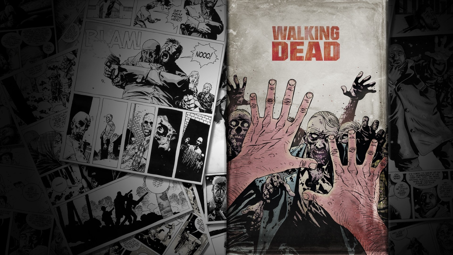 the walking dead comics zombies