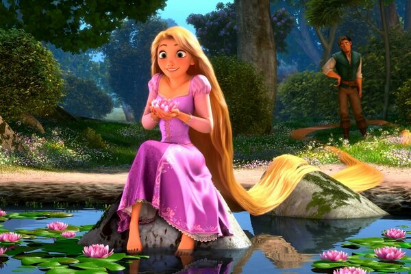 Cartoon Rapunzel is the most interesting cartoon