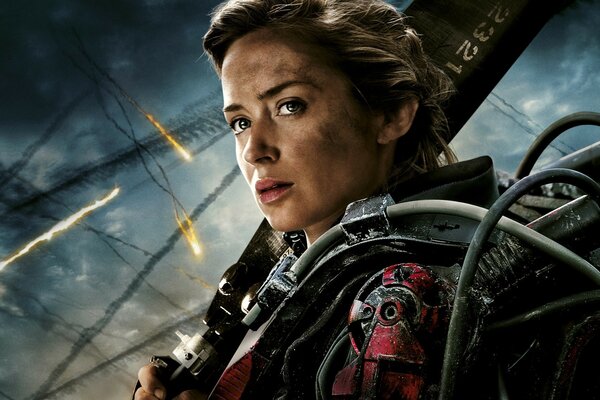 Science Fiction The Edge of the Future starring Emily Blunt