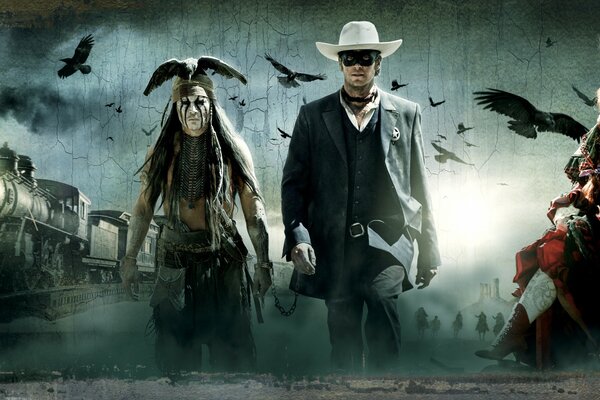 Johnny Depp Western Lone ranger