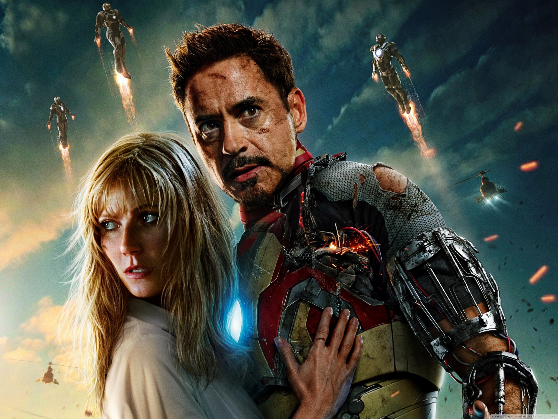 superhéroe gwyneth paltrow película 2013 iron man 3 robert downey película