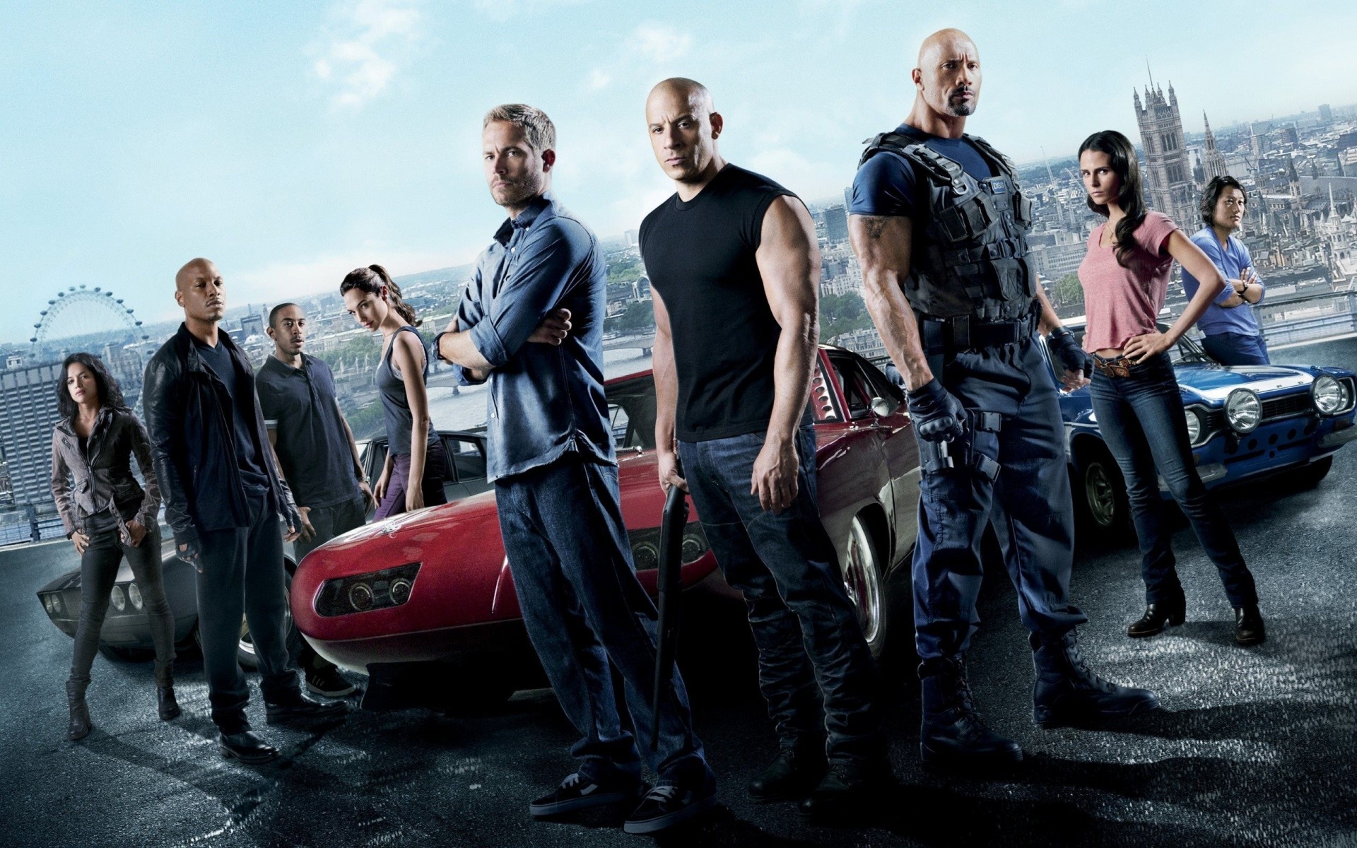 vin diesel 2013 dwayne johnson paul walker film action