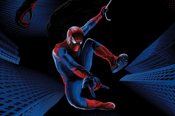 Spider-Man s envole dans le ciel