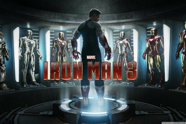 Image de super-héros du film Iron Man trois