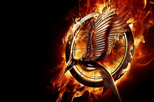 Hunger Games Bird on Fire