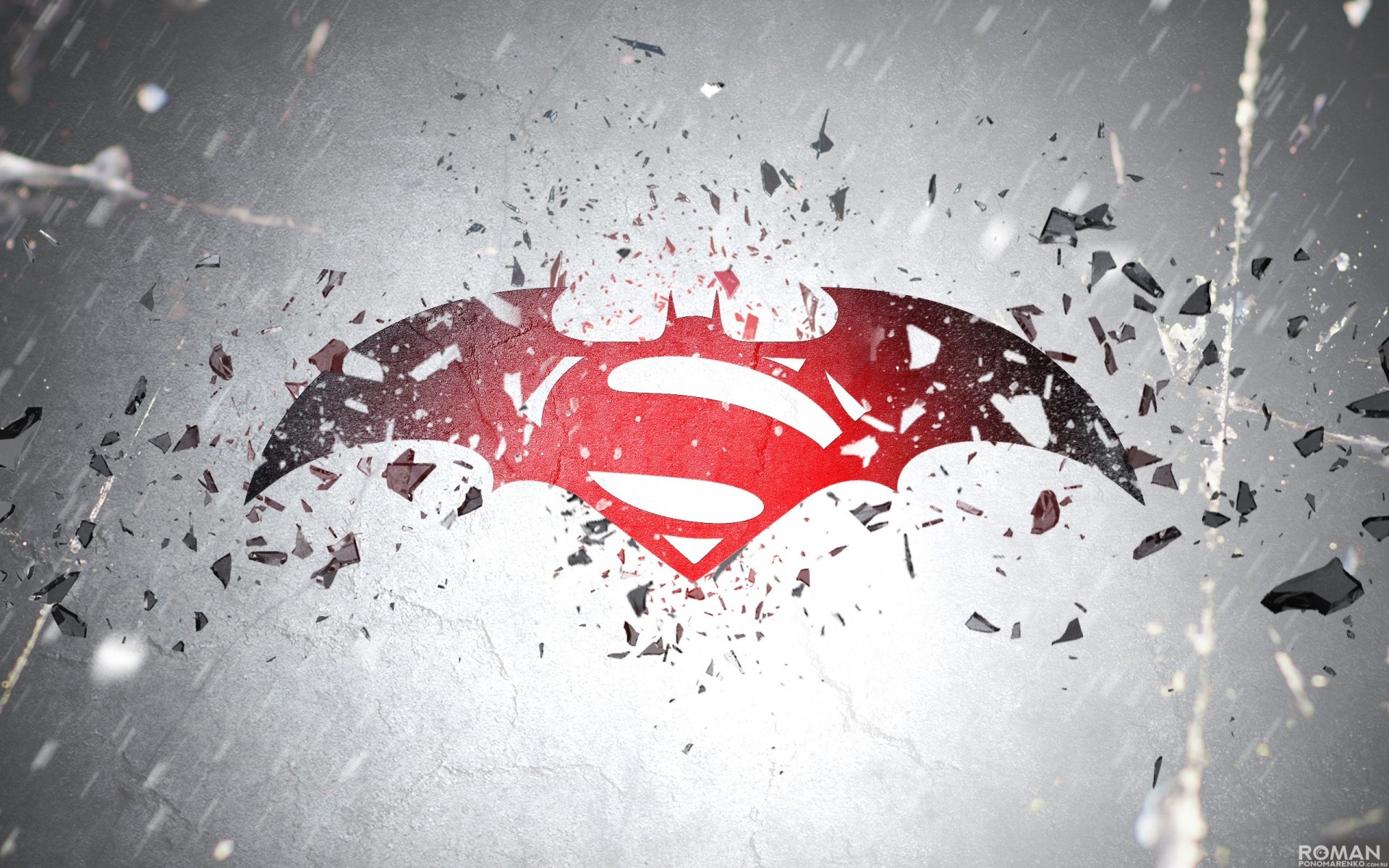 bat superman emblem dc comics pieces batman batman vs. superman zack snyder betts explosion bat