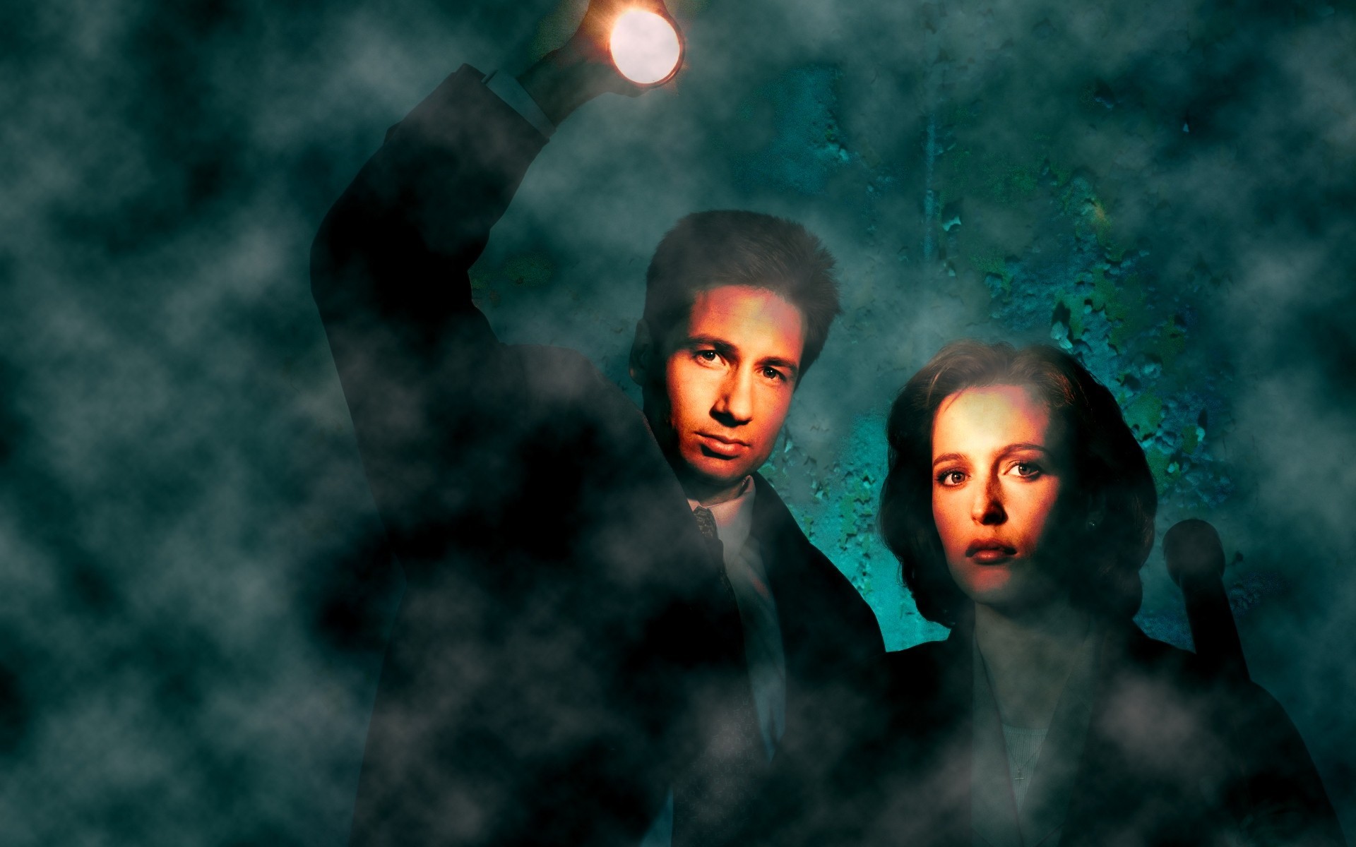 pliki x latarki the x files david duchovny