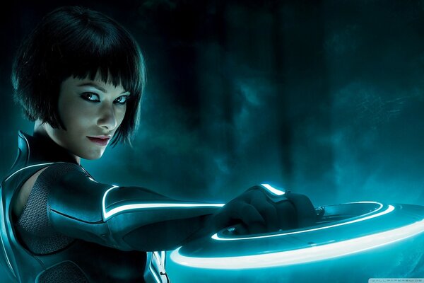 Quorra from the movie Tron: Legacy 