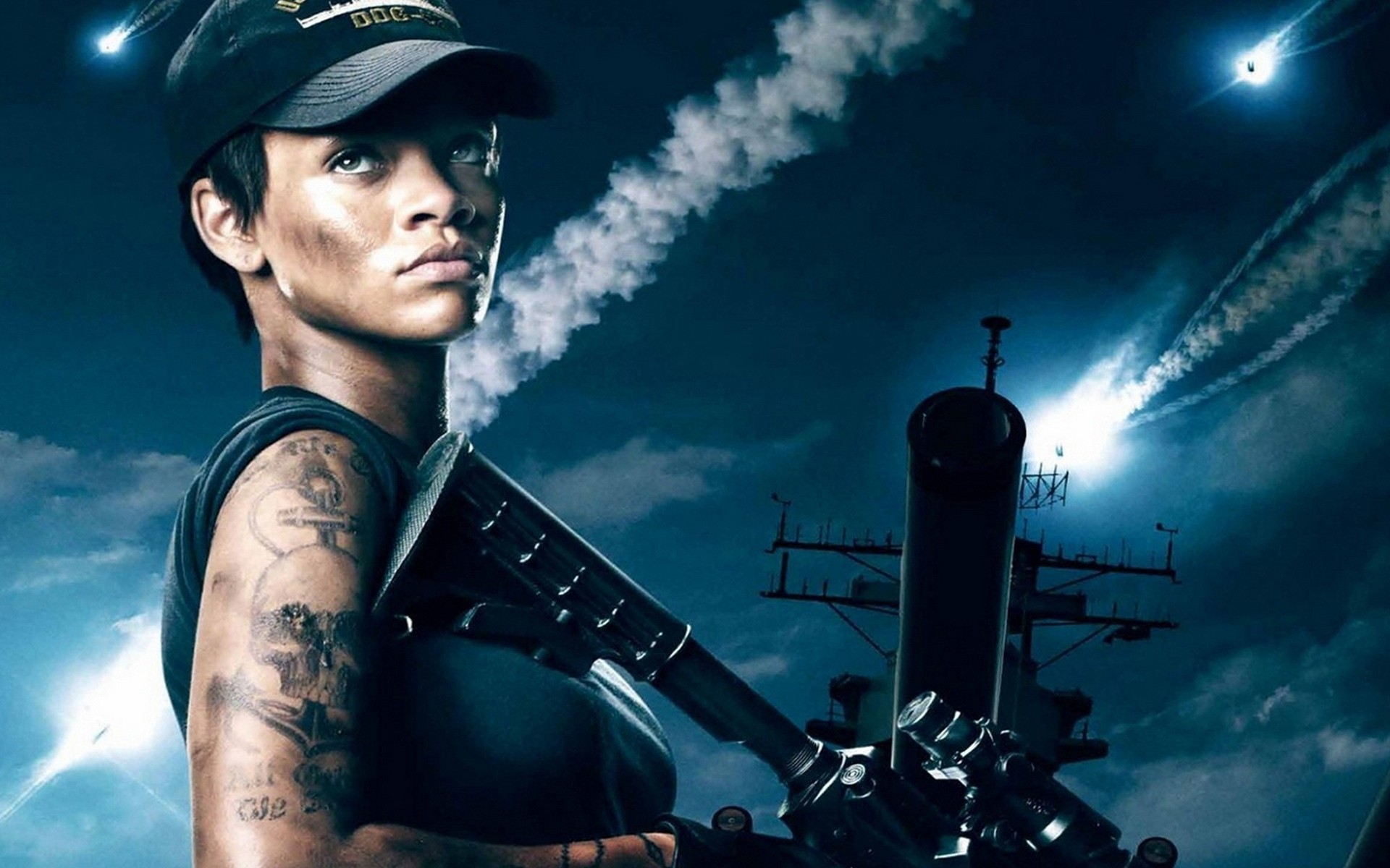 ficción rihanna batalla naval celebridades cantante