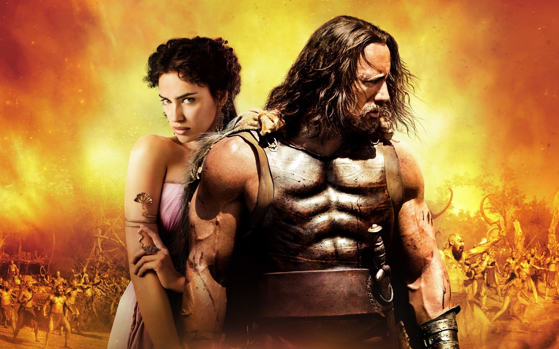 hercules dwayne johnson weapon adventure celebrity thriller muscles irina sheik men actors 2014