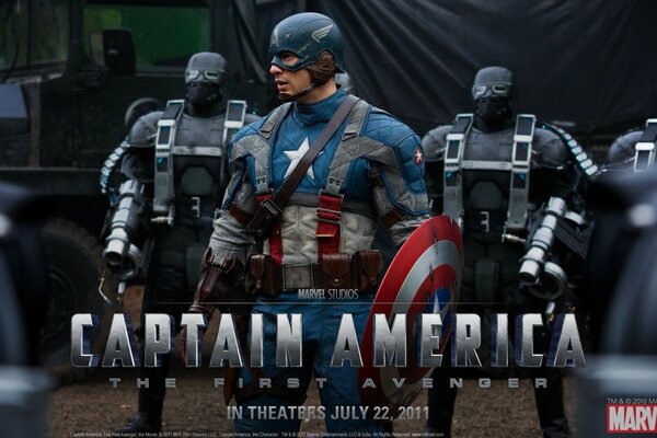 Marvel super heroes. Captain America