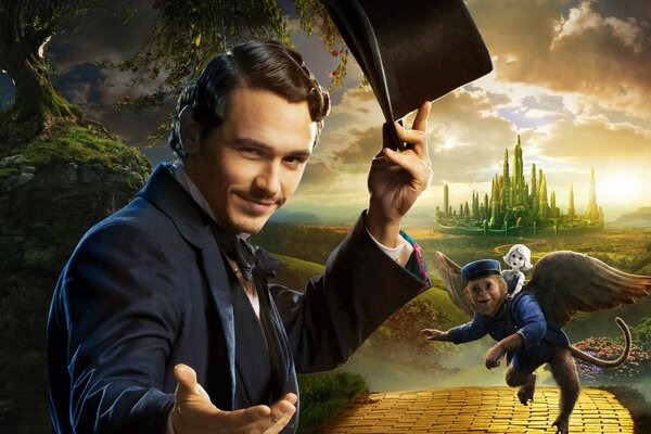 Película de aventuras sobre monos. James Franco