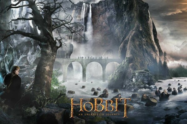 El Hobbit anillos de viaje de Frodo