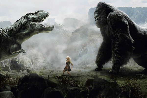 Godzilla lucha contra el dragón, defensa