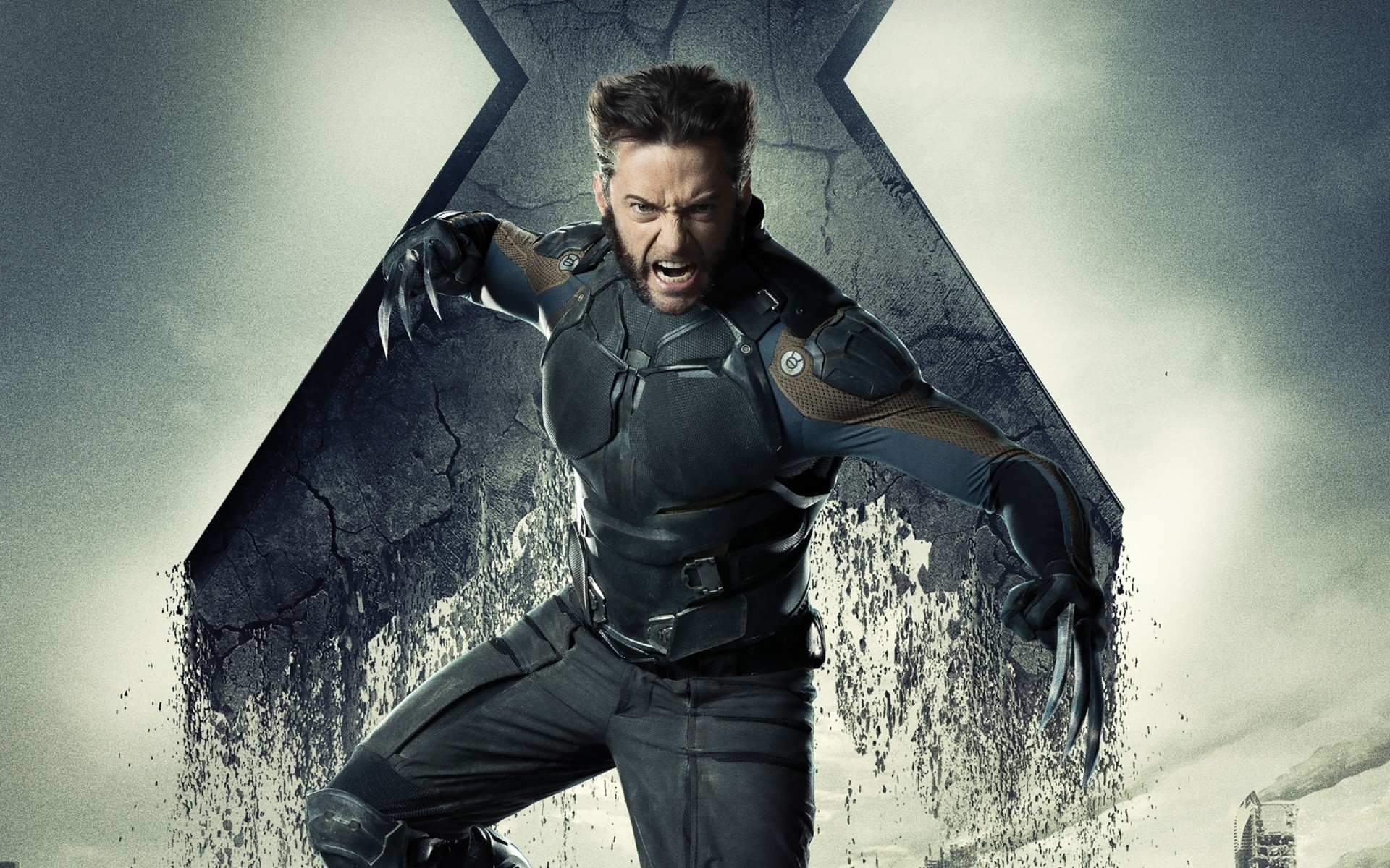 celebrity hugh jackman views wolverine x-men marvel superheroes days past future actor