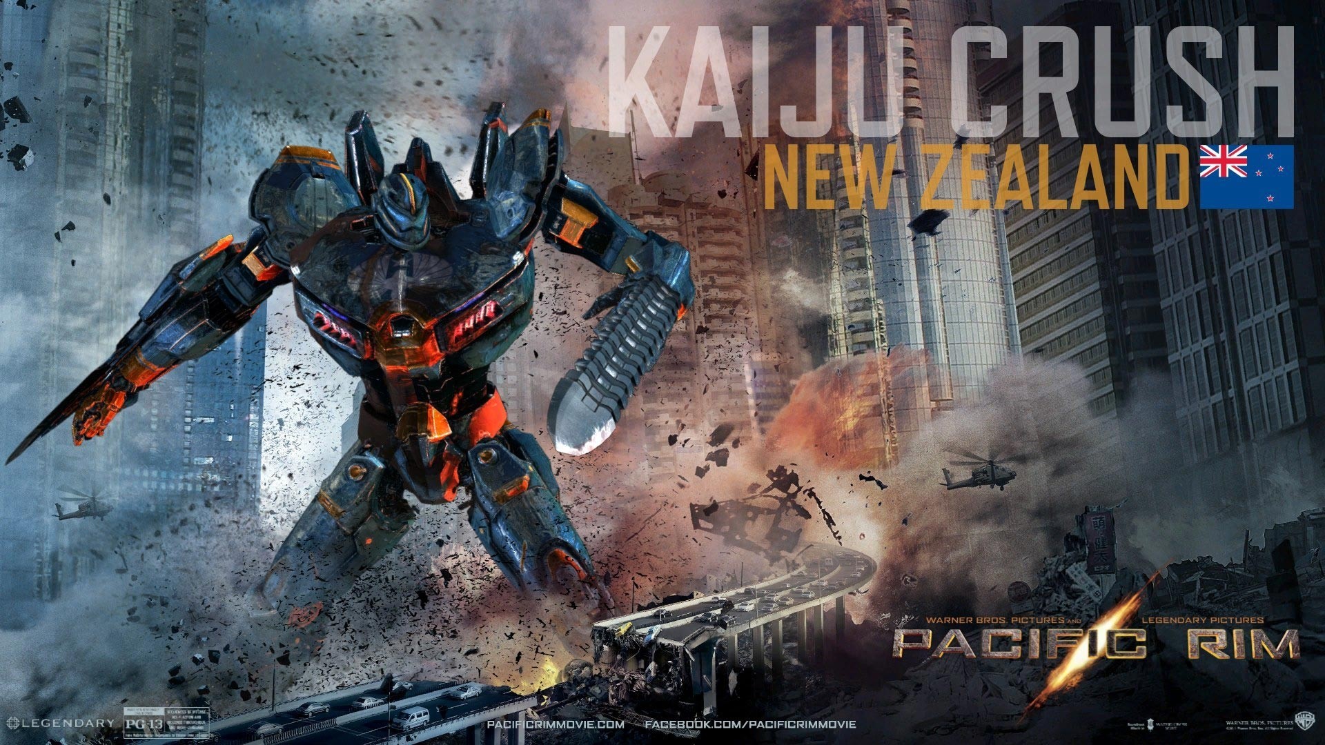 regione del pacifico kaiju