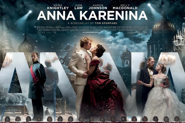 Plakat für das Drama Anna Karenina 