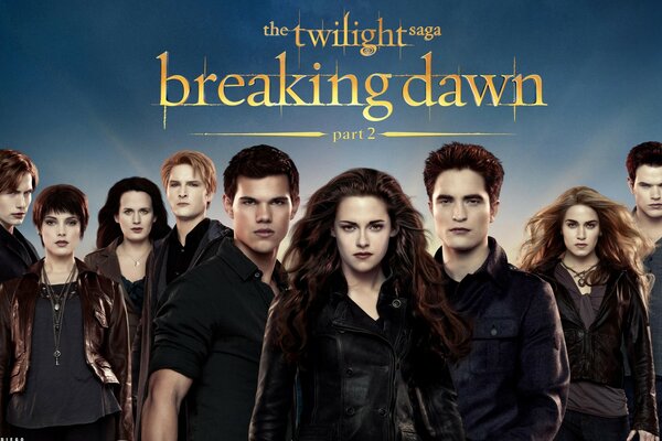 Affiche de la Saga sensationnelle Twilight