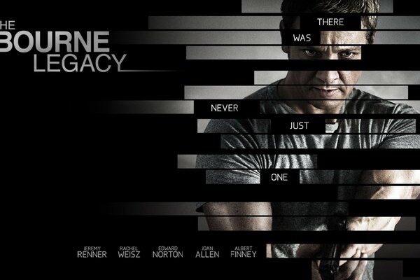 Bourne negro blanco imagen