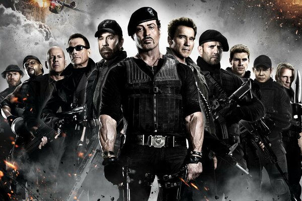 The cast of the movie the expendables full cast