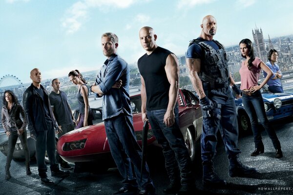 Fast and Furious Schauspieler sind die Hauptfiguren