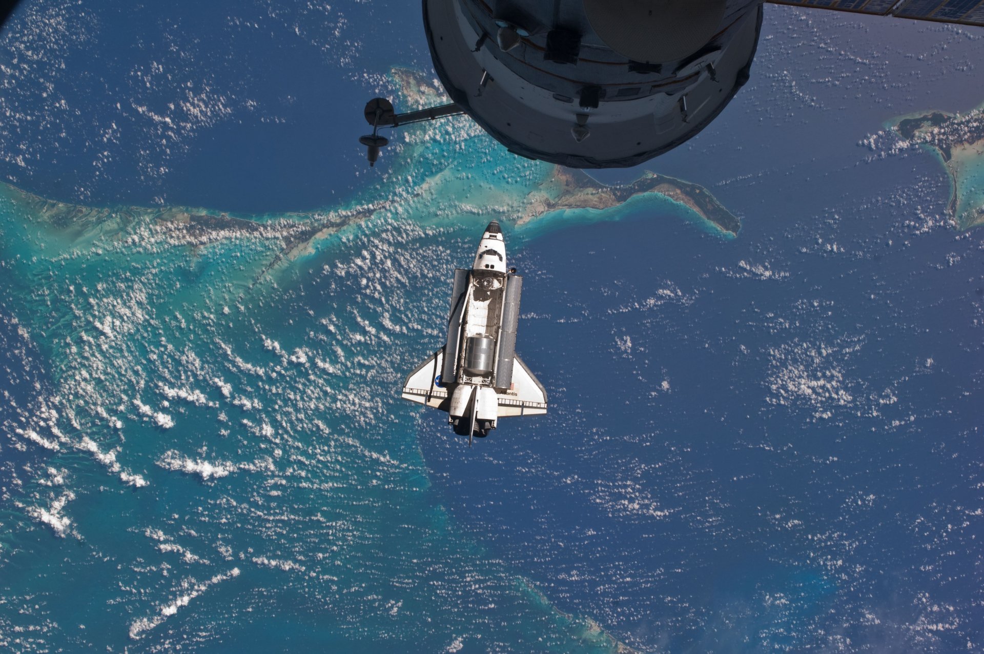 huttle atlantis last flight nasa iss international space station atlantis cosmo