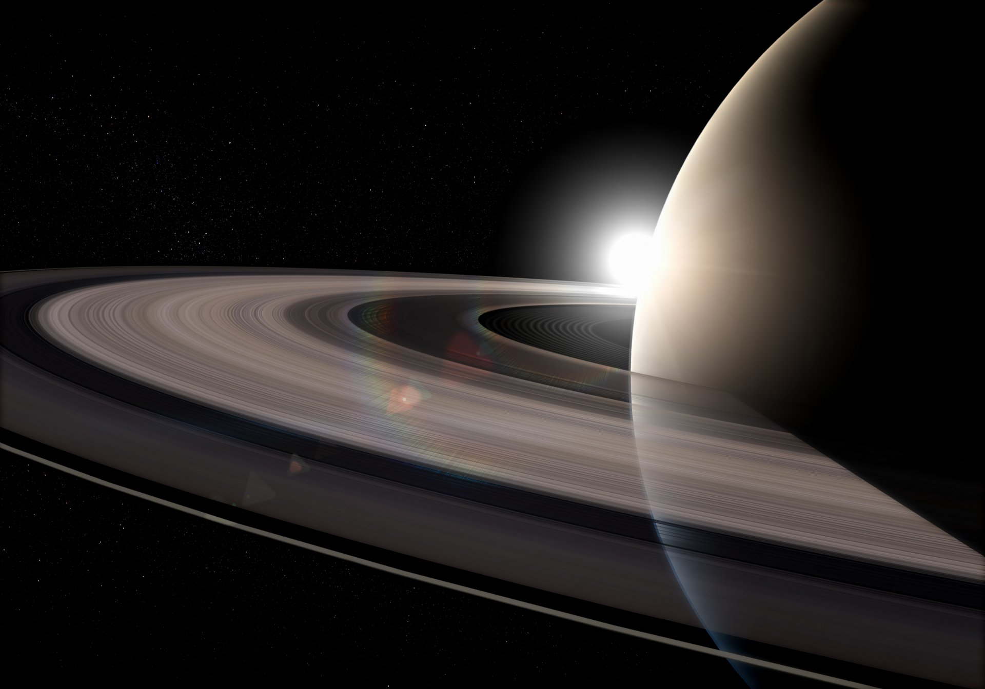 sole saturno anelli stelle