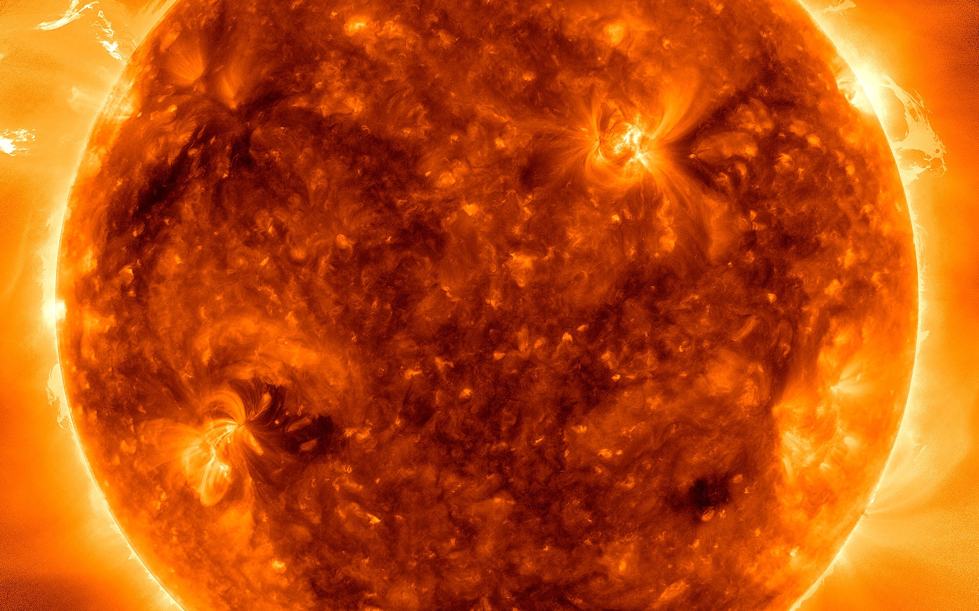 solar dynamics observatory sole calore inferno