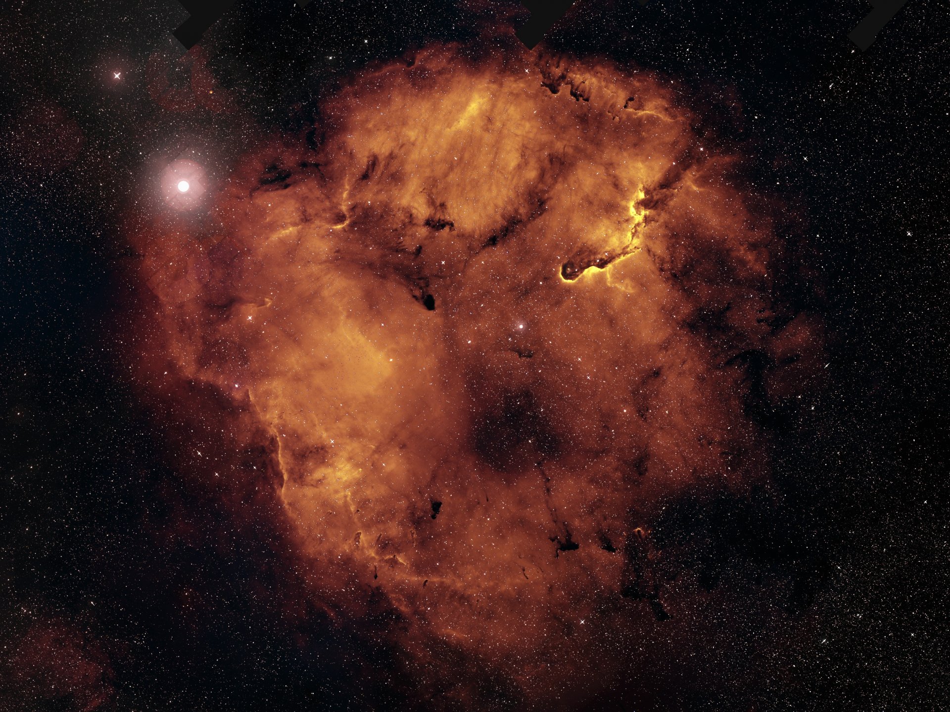 nebulosa estrellas espacio