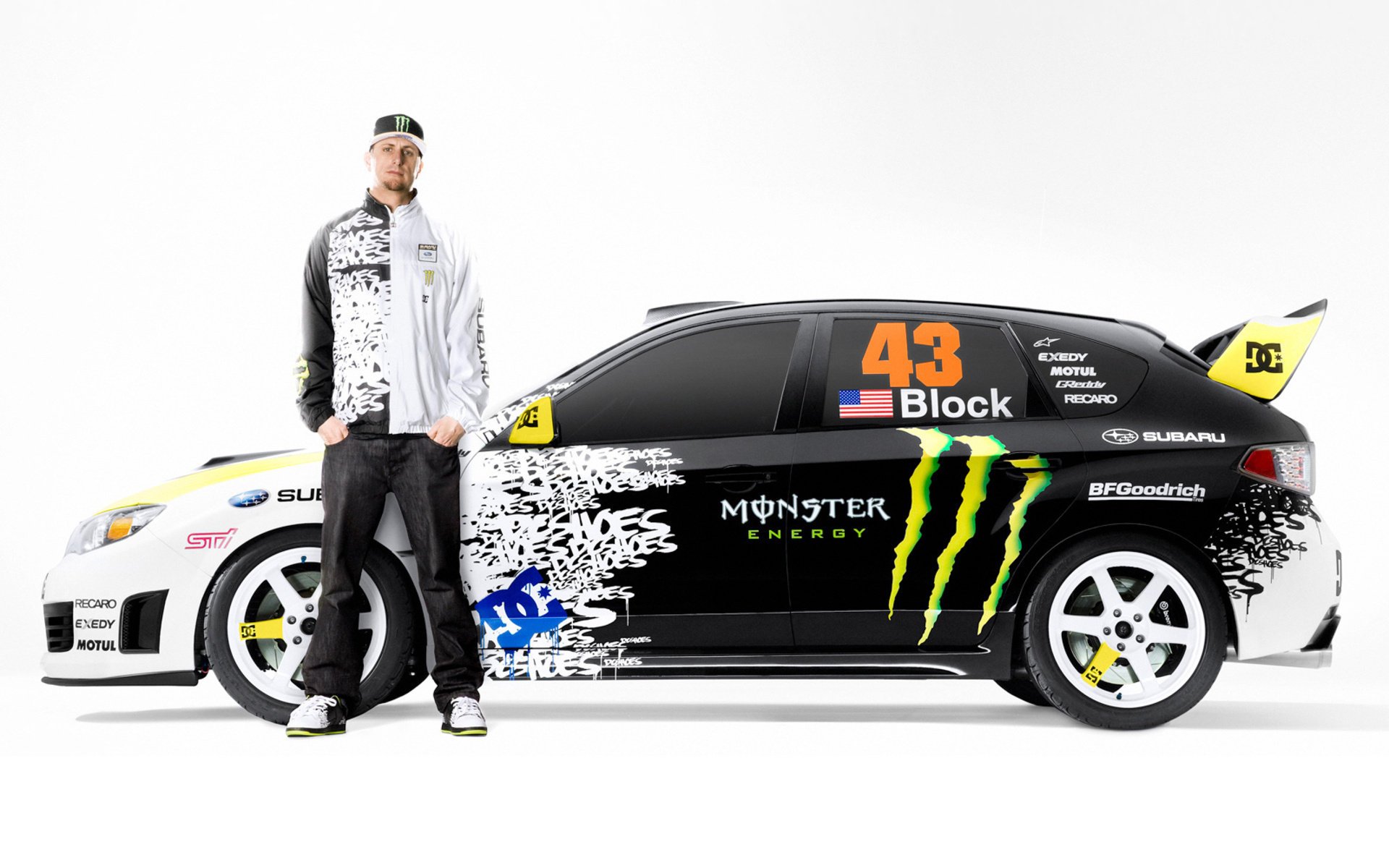 ken block energy subaru 43 monster