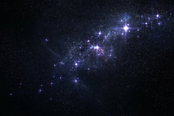 Туманность звезды созвездие космос