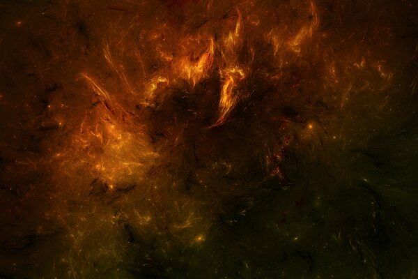 Cosmos-nébuleuse brûlante dans la nébuleuse des étoiles