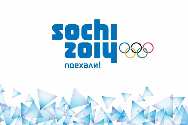 Das offizielle Logo der Olympischen Spiele in Sotschi 2014