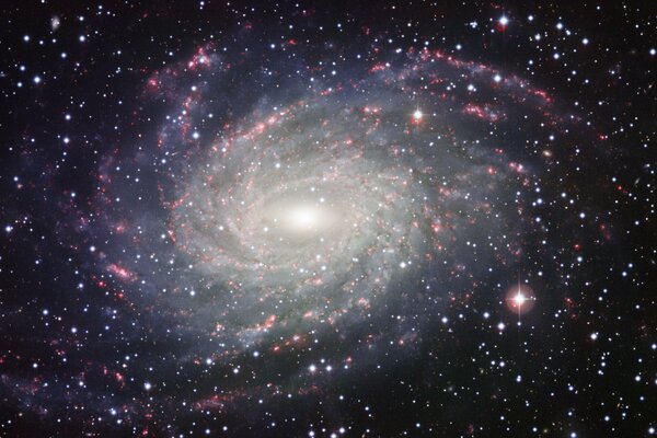 Spiralgalaxie ngc 6744 ähnlich der Milchstraße