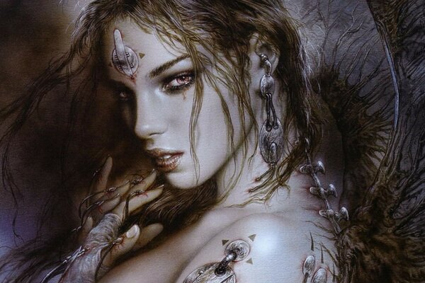 Piękny wygląd Luis Royo