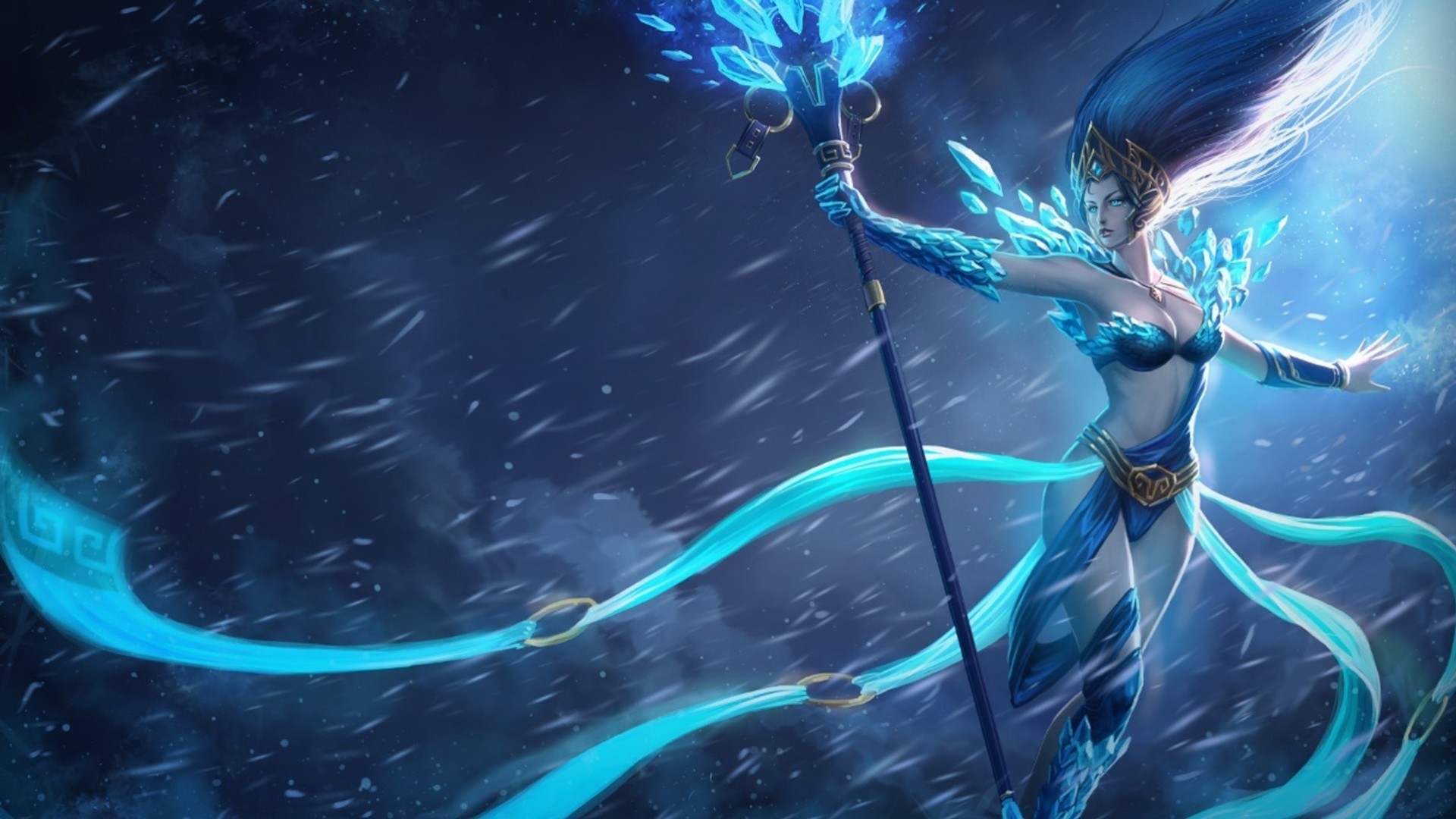 arte league of legends mago neve maga skyrim