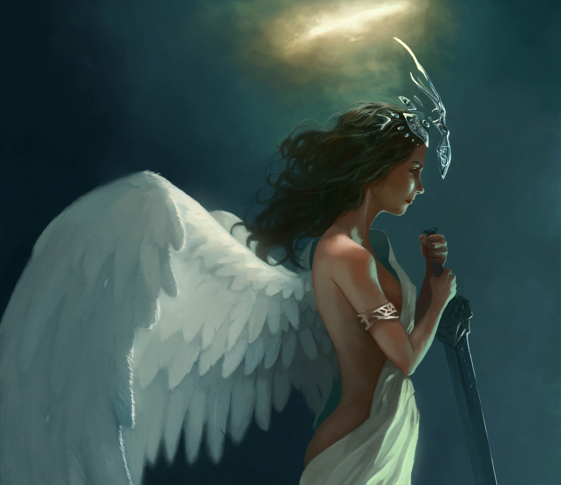 art wings girl angel