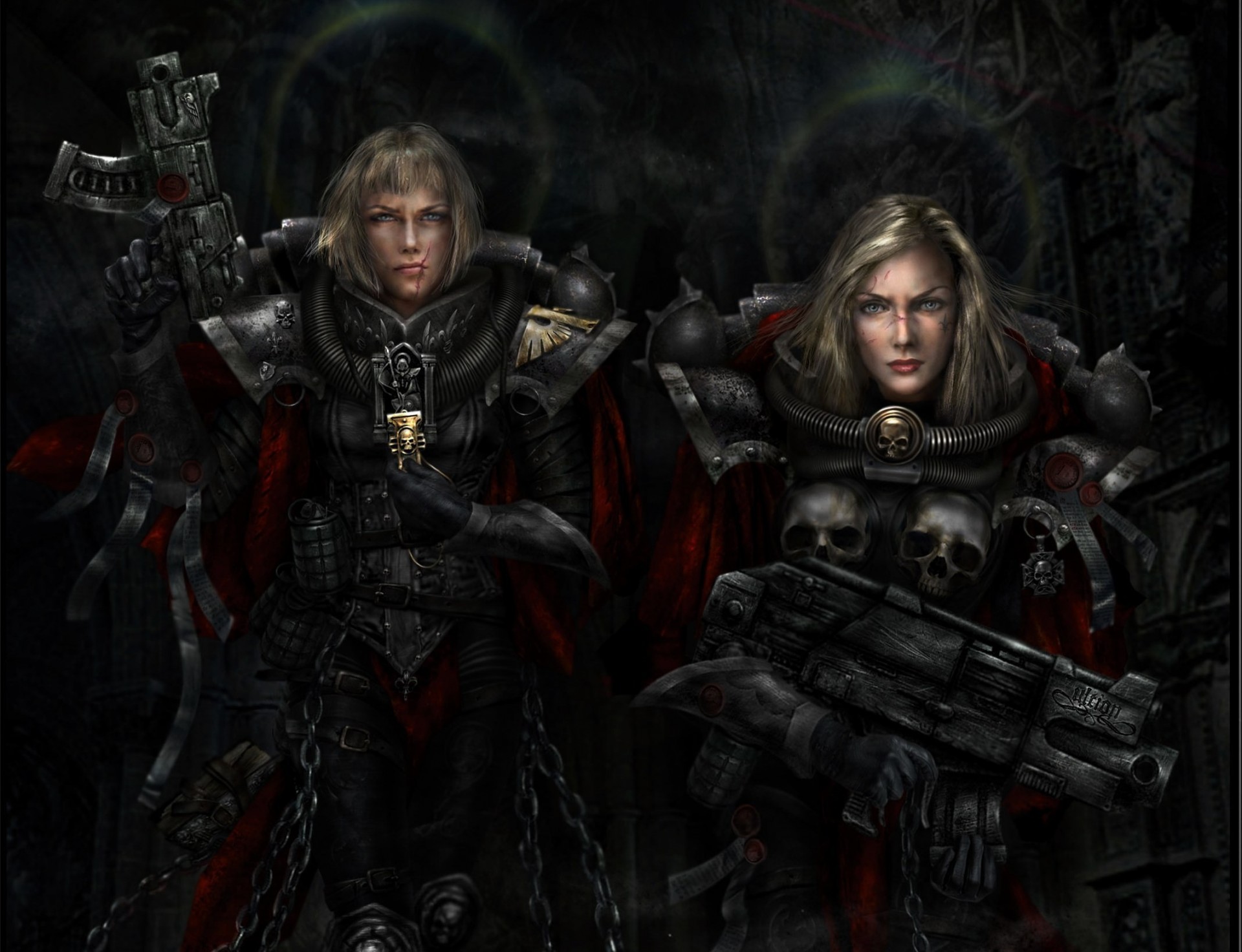 40k warhammer weapon women sisters of battle